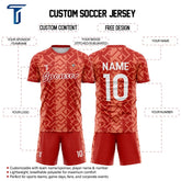 Custom Team Geometric Adult Youth Soccer Jersey